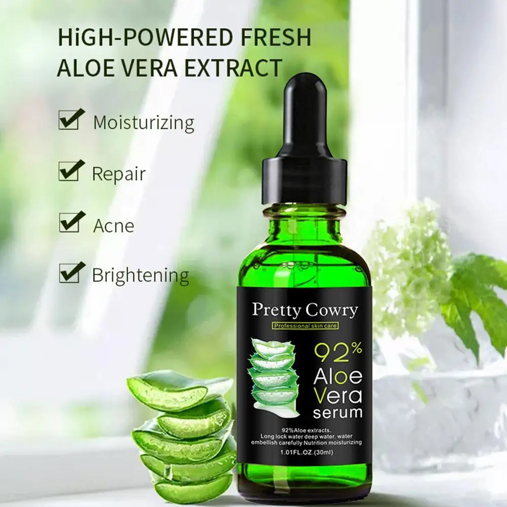 

Aloe Vera Essence Nourishing Moisturizing Soothing Original Liquid Firming After Sun Repair, Soothing Facial Anti-aging