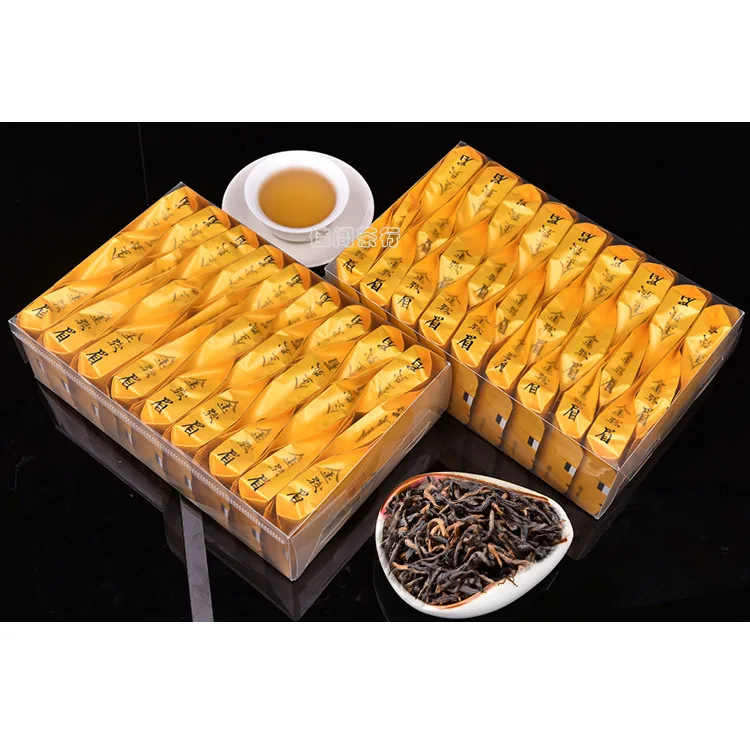 Натуральный органический черный чай 32 пакета китайский Jinjunmei | Чайники