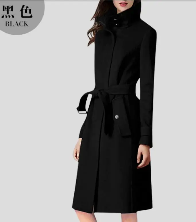 

S-6XL HOT / Spring/Autumn Women New Fashion Jacke Personalized Large size customizati Medium and long slim waist coat