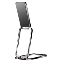double ring mobile phone holder square folding bracket 360 degree arbitrary rotation and 180flip ring phone stand holder