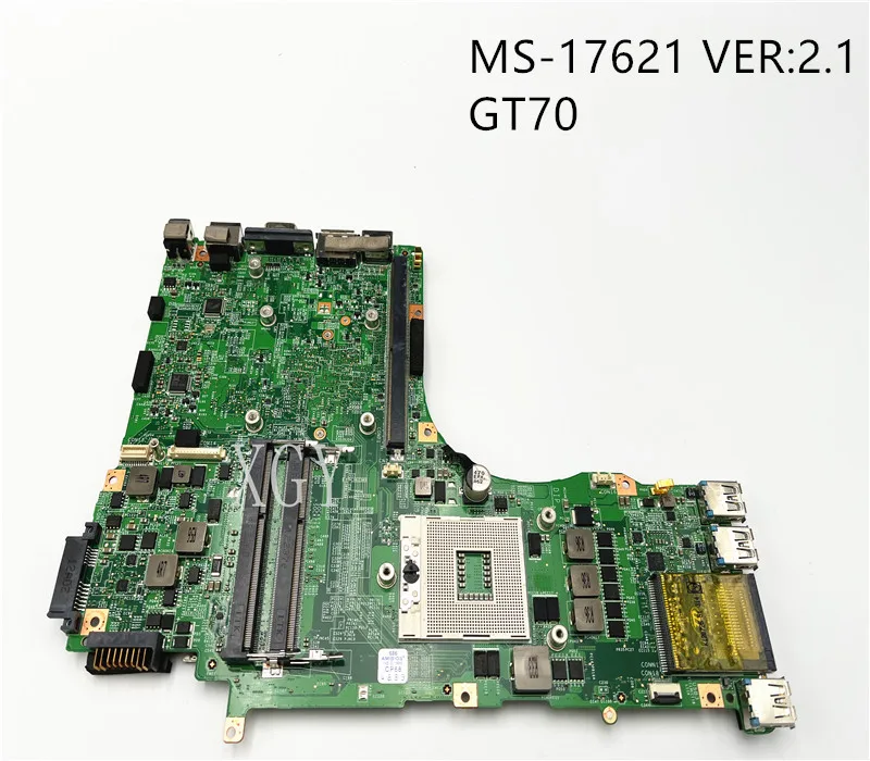 

Материнская плата ноутбука для материнской платы MSI GT70 MS-1762 VER 2,1 DDR3 неинтегрированная материнская плата 100% протестирована ОК