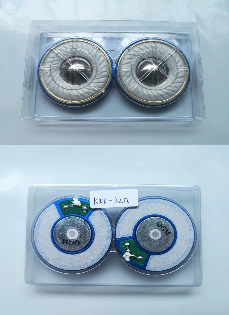 K100 32ohm HiFi Audiophile 50 мм наушники Драйвер блок монитор наушники громкоговоритель блок CNC флагман DIY