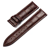 cowhide series waterproof watch belt men and women leather belt butterfly buckle accessories7 6