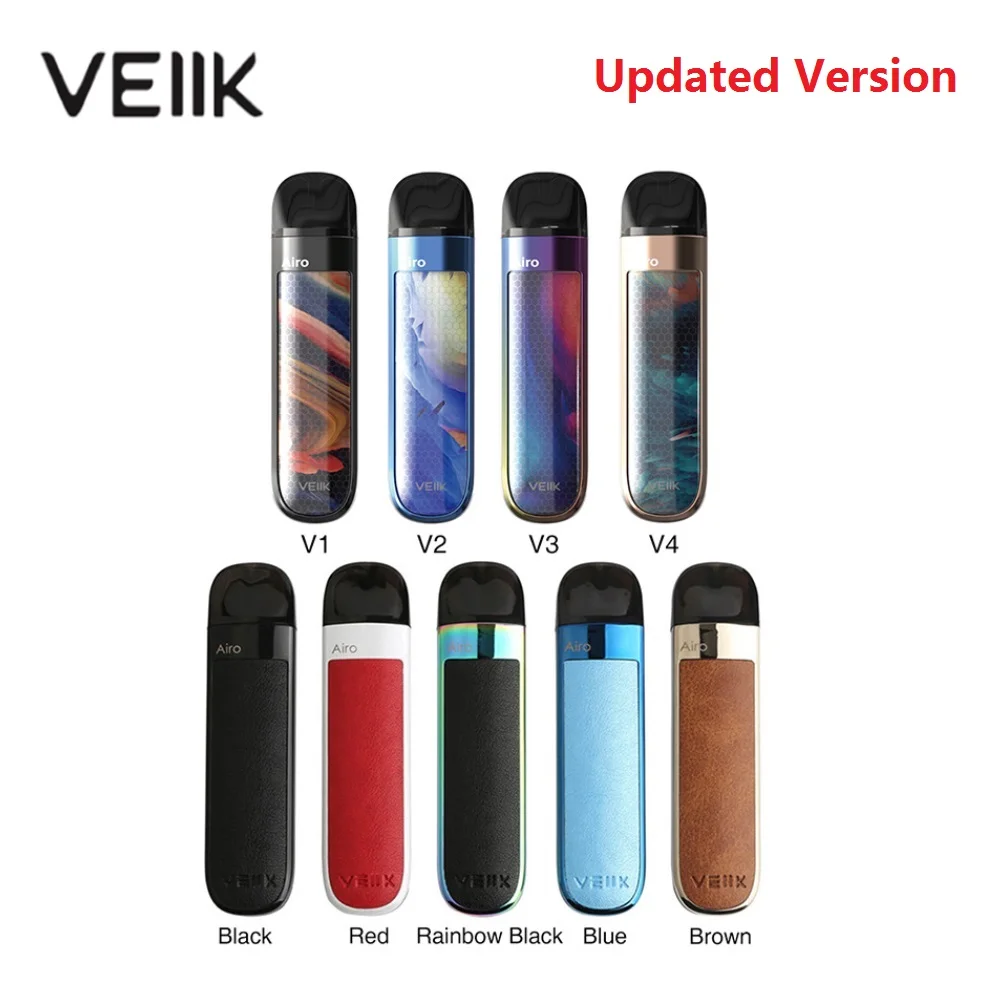 Оригинальный вейп-набор VEIIK Airo Pod с аккумулятором 500 мА · ч системой 2 мл и
