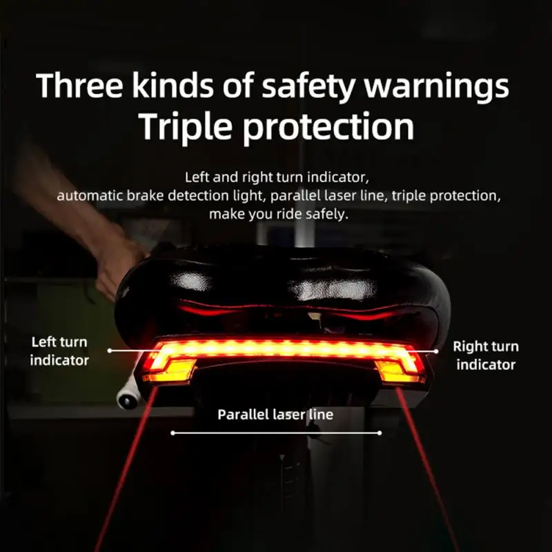 

Bike Light Bicycle Waterproof Double LED Frog Tail Light Outdoor Night Riding Bike Safety Warning Light Bicycle Accessories