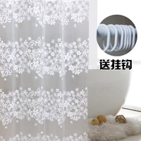 transparent waterproof shower curtain modern printed bathroom shower curtains decor rideau de douche bathroom accessories bw50yl