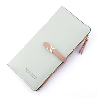 new large capacity women pu leather wallets multifunction long hasp purses ladies coin card holders portable clutch carteras