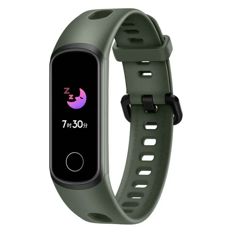 huawei Honor Band 5i смарт-браслет AMOLED huawei Honor Смарт-часы для сна и плавания спортивный трекер SpO2 кислород крови - Цвет: Olive Green