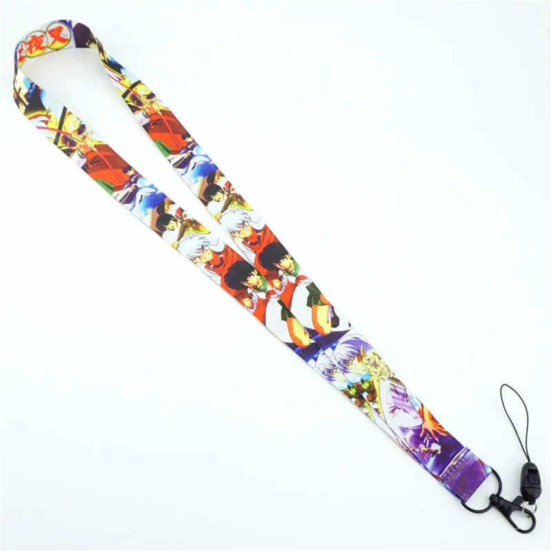 Шнурки для шеи из японского аниме Inuyasha ремешки идентификационных карт ремень USB