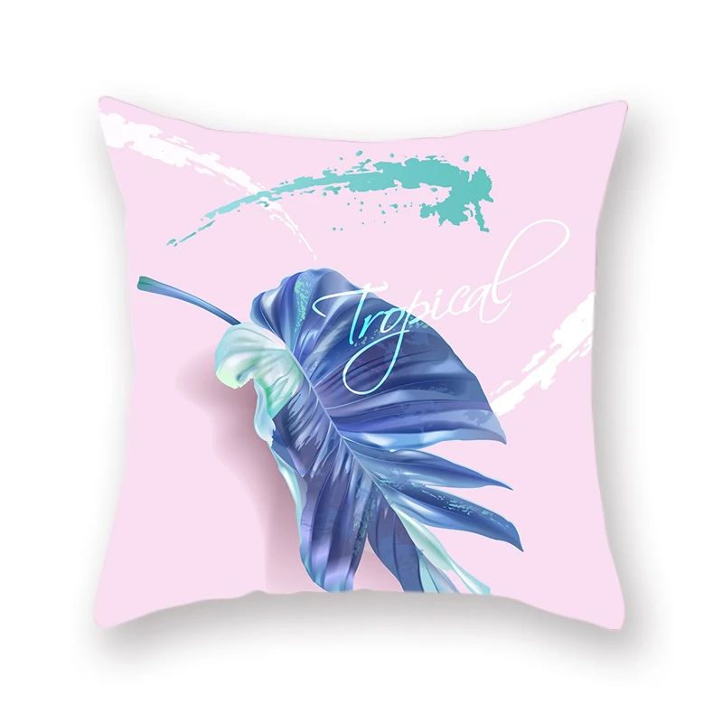 Декоративная наволочка Ins нордическое зеленое растение Series Мягкая Наволочка для