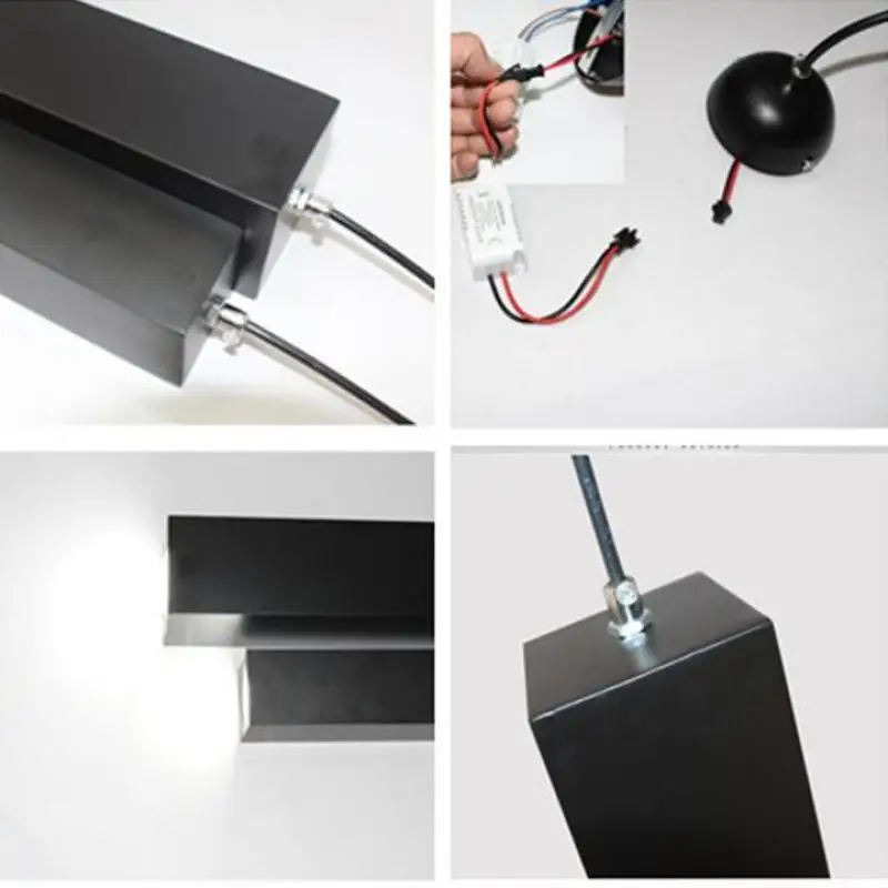 Новый креативный современный светодиодный подвесной светильник s Wave для