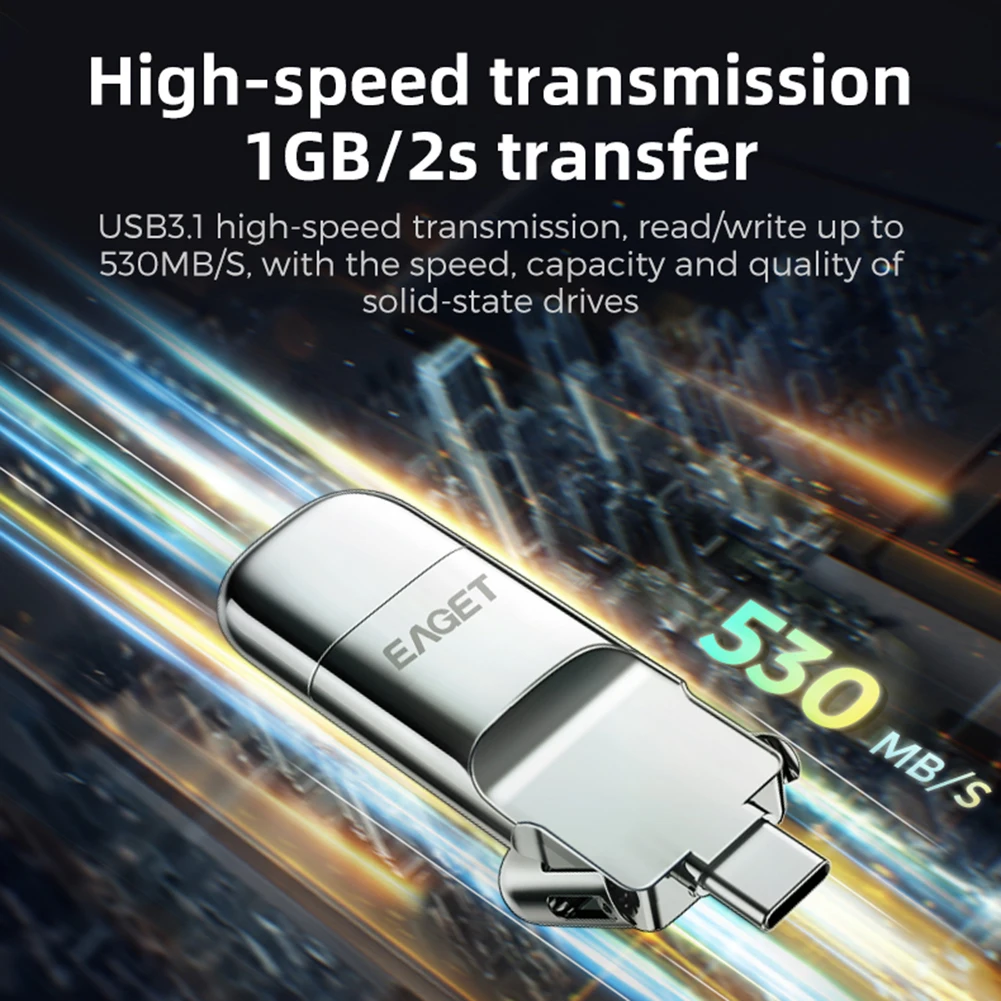 USB флеш-накопитель USB3.1 GEN2 высокое Скорость твердотельный накопитель u-диск 128G 256G