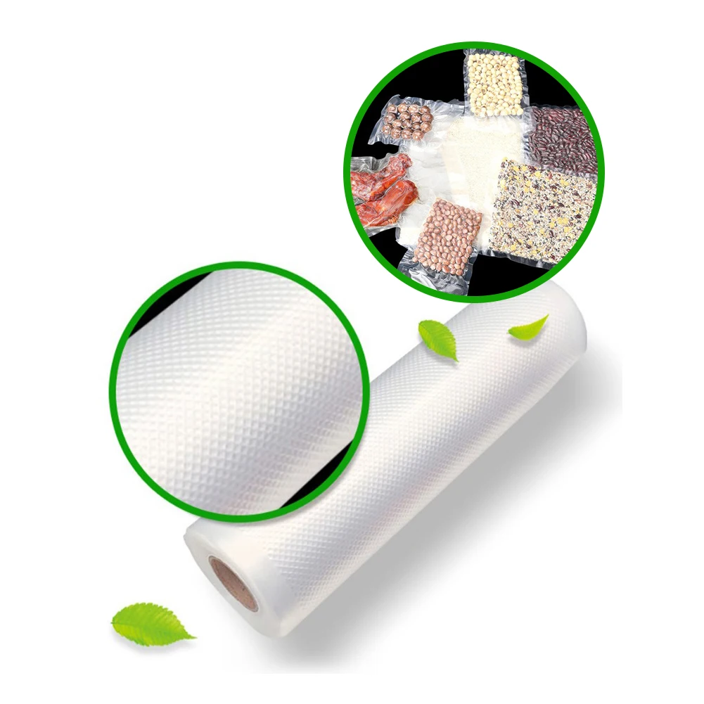 2 рулона 8 &quotx 50&quot вакуумной упаковочной сумкой Еда переменного тока хранения для