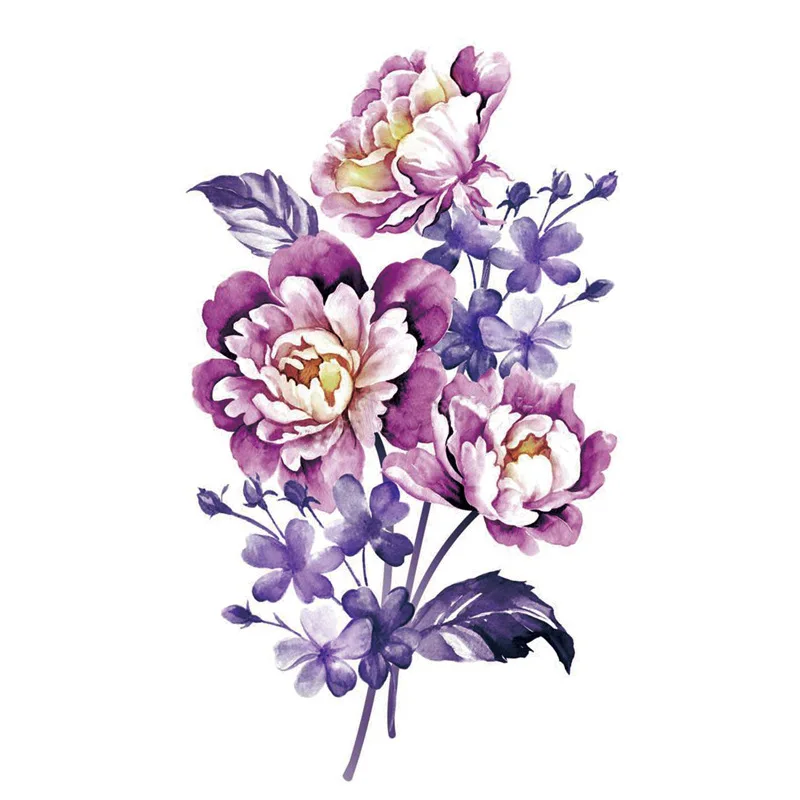 1 шт. водостойкая тату-наклейка Роза | Красота и здоровье