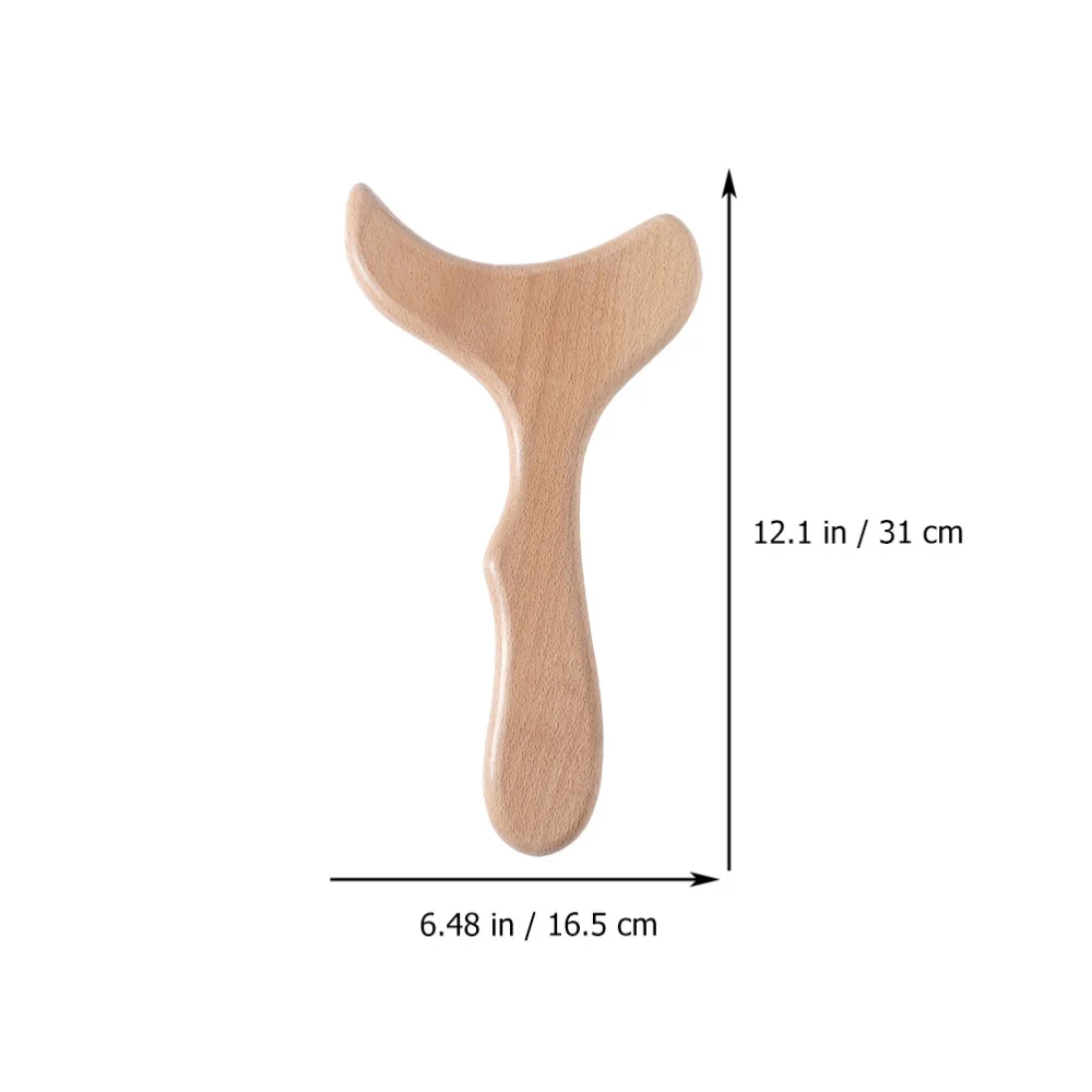 

1Pc Scraping Board Massaging Stick Rod Scraping Tool (Wood)