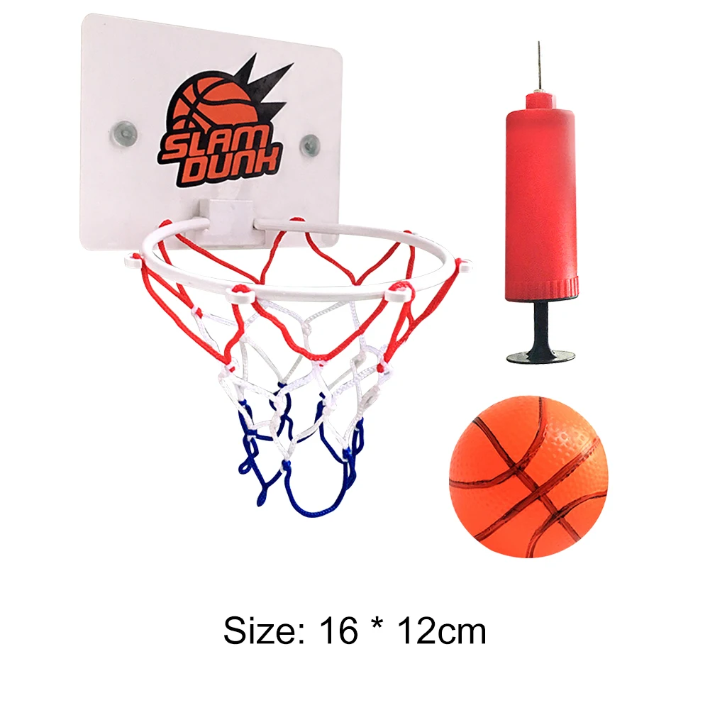 

Plastic Basketball Backboard Hoop Mini Netball Board Box Net Set Children Toys for Outdoor Exercise Sport Ornaments