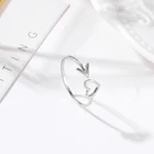 Винтажный богемный набор колец в форме сердца с круглыми костяшками для женщин золотые кольца на палец ювелирные изделия для свадьбы 2022 Новинка