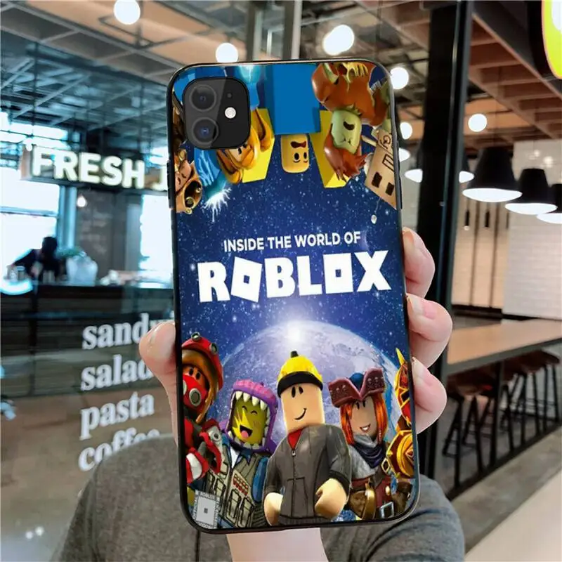

KPUSAGRT Game Robloxes Phone Case for iphone 12 pro max 11 pro XS MAX 8 7 6 6S Plus X 5S SE 2020 XR case