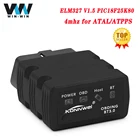 Автомобильный сканер KONNWEI KW902 ELM327 V1.5 OBD2, сканер PIC18f25k80, Bluetooth-совместимый автомобильный сканер OBD 2, диагностический инструмент MINI OBDII ELM 327