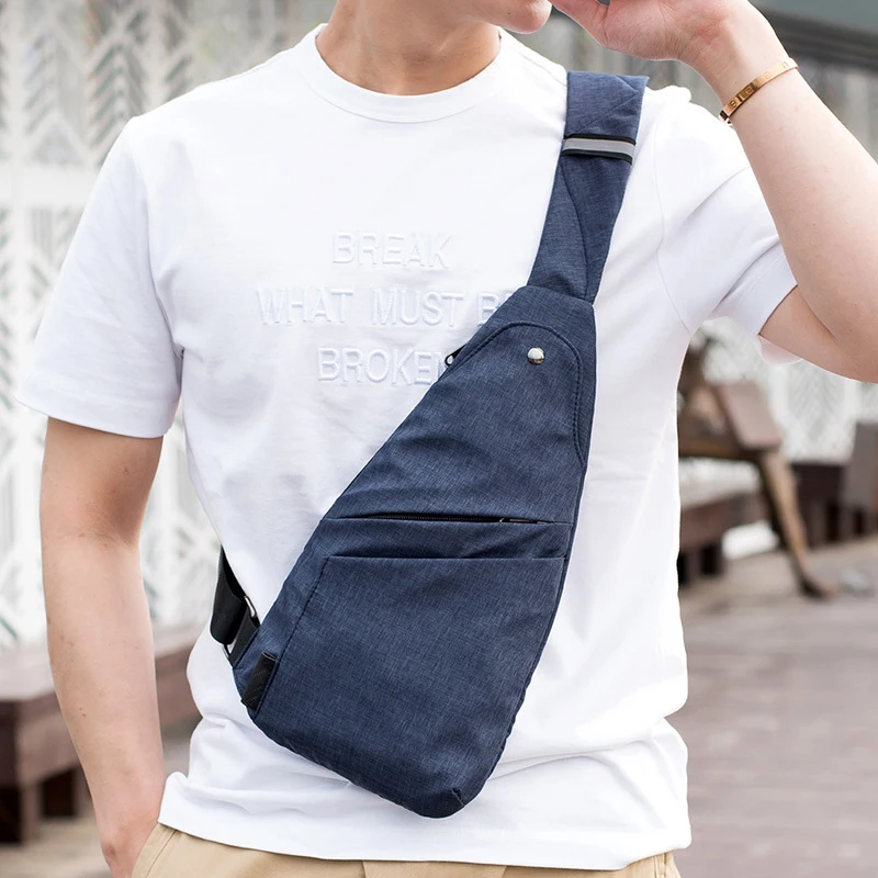 

2020 Nieuwe Anti-Diefstal Mannen Messenger Bags Multi-Pocket Sling Schoudertassen Casual Borst Pakken Reizen Crossbody tassen