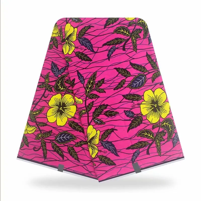 

Fashion newest design veritable real wax ,African printed fabric 100% cotton high quality wax fabric for dress F12-24
