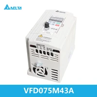7500w7 5kw ac inverter delta vfd m 3 ph input frequency converter 3ph 380v output motor speed controller converter vfd075m43a