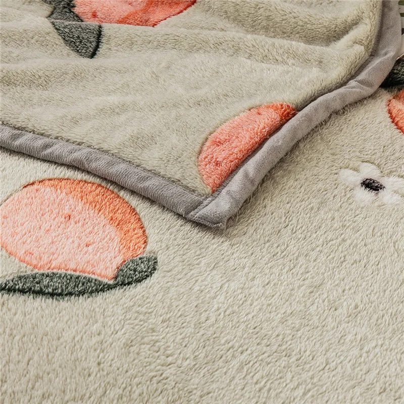 Тонкое фланелевое одеяло зимнее мягкое толстое для взрослых из шерпы покрывало