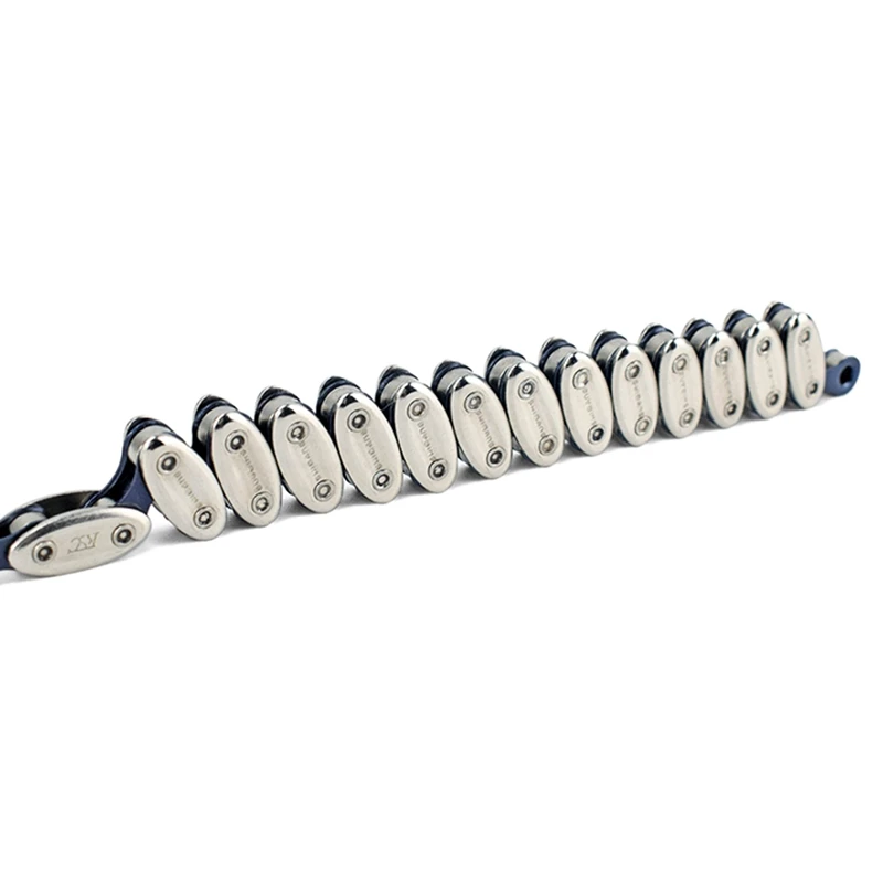 

VG Sports Single Speed Ultra Light Chain with "FSC" Lettering Fixed Olive Rust High Performance Bicycle Chain