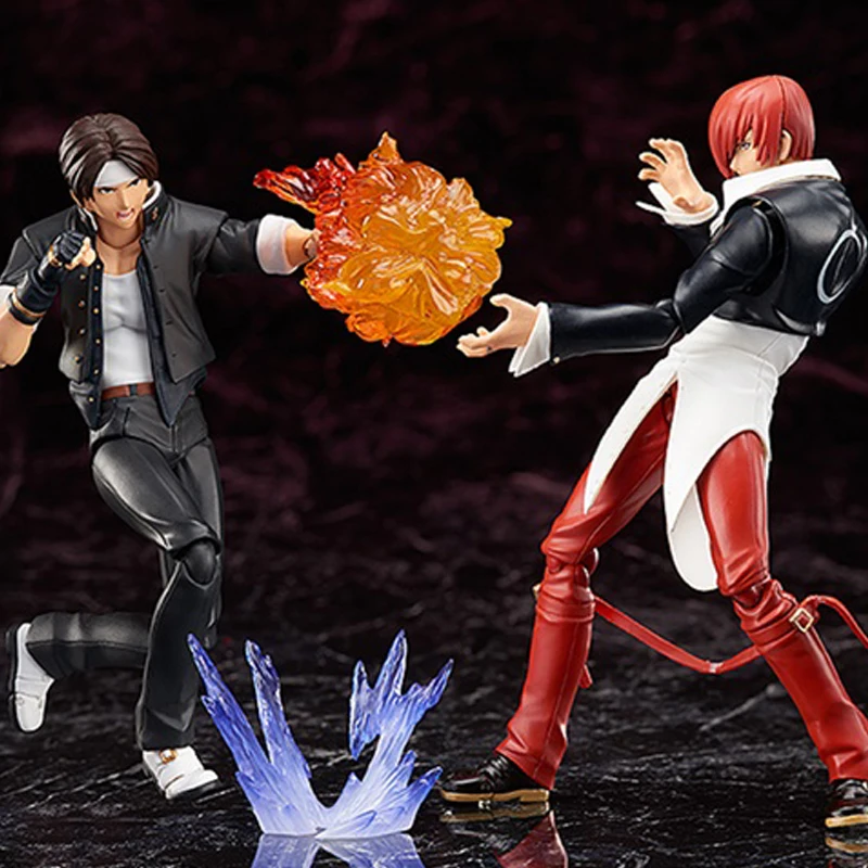 

Game Kof The King Of Fighters Kyo Kusanagi & Iori Yagami Bjd Pvc Action Figures Super Movable Joints Collectible Model Toys