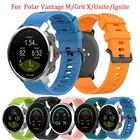 Новый цветной ремешок 2022 мм для Polar Grit XUnite, ремешок для смарт-часов Polar lgniteVantage M, спортивный силиконовый ремешок для часов