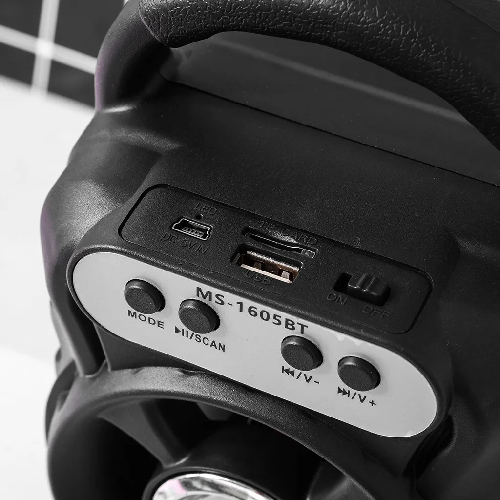 Высокое качество Горячая Портативный Blueteeth динамик FM MP3 открытый беспроводной с USB/TF/Aux вход покупка прямых продаж