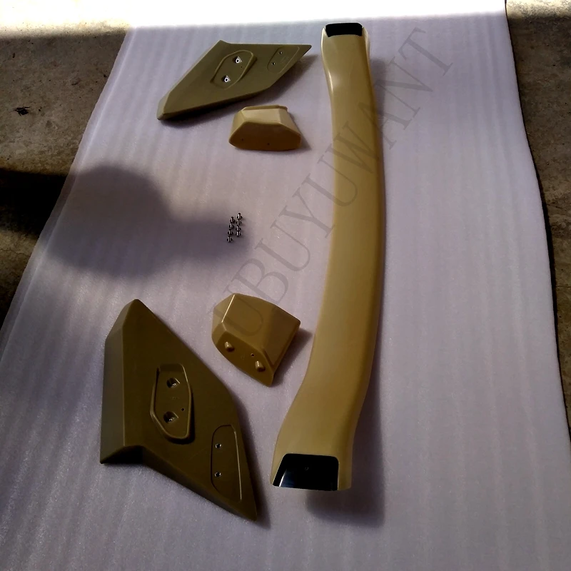 Car Accessories For Honda CIVIC Hatchback Spoiler ABS Plastic Primer Color Rear Trunk Boot Wing Lip Spoiler