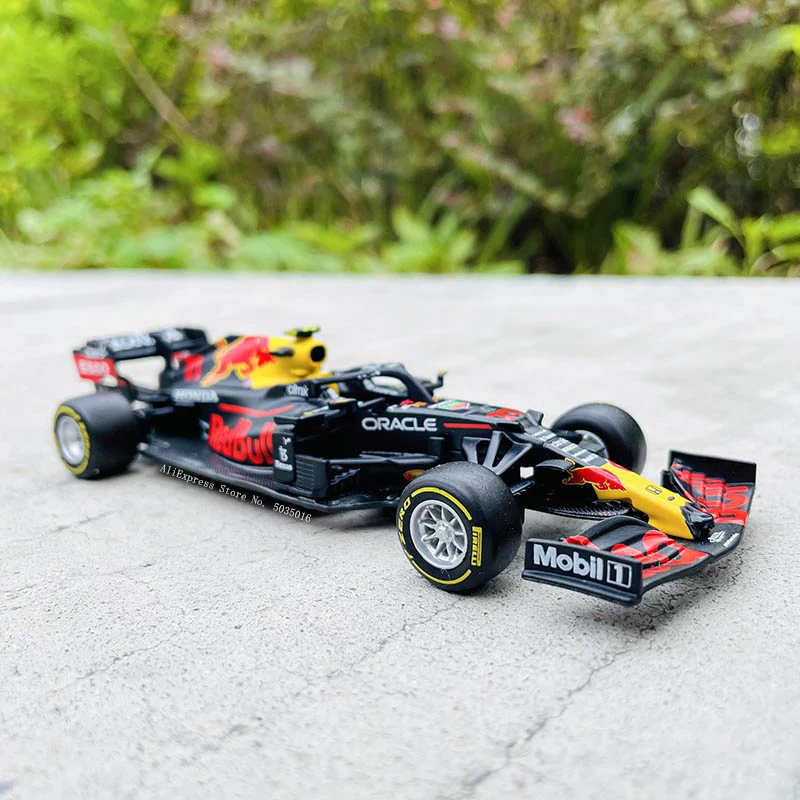 Bburago 1:43 2021 F1 Red Bull Racing RB16B 33 # Max Verstappen 11 # Sergio Perez Formula one, simulaci&oacute;n de aleaci&oacute;n, s&uacute;per coche de juguete-1