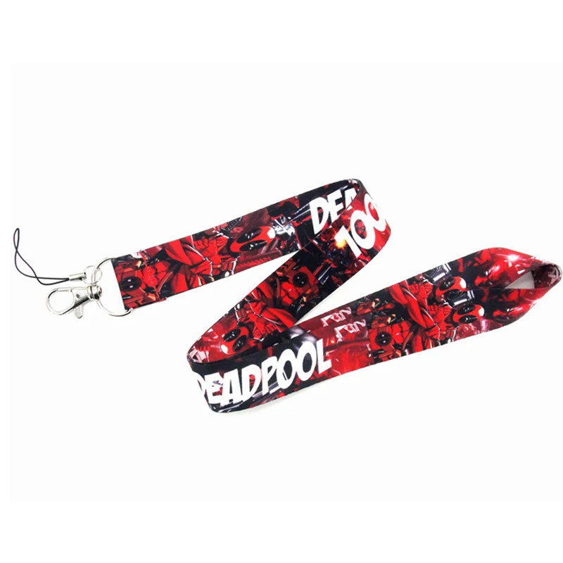 Шнурок для телефона Marvel &quotДэдпул&quot Мстители мультяшный шейный ремешок веревка