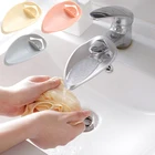 1 шт. аксессуары для ванной, кран расширители водосберегающих силикона для детей ясельного возраста, для мытья рук помощник насадка для душа Кухня Смесители для ванной комнаты