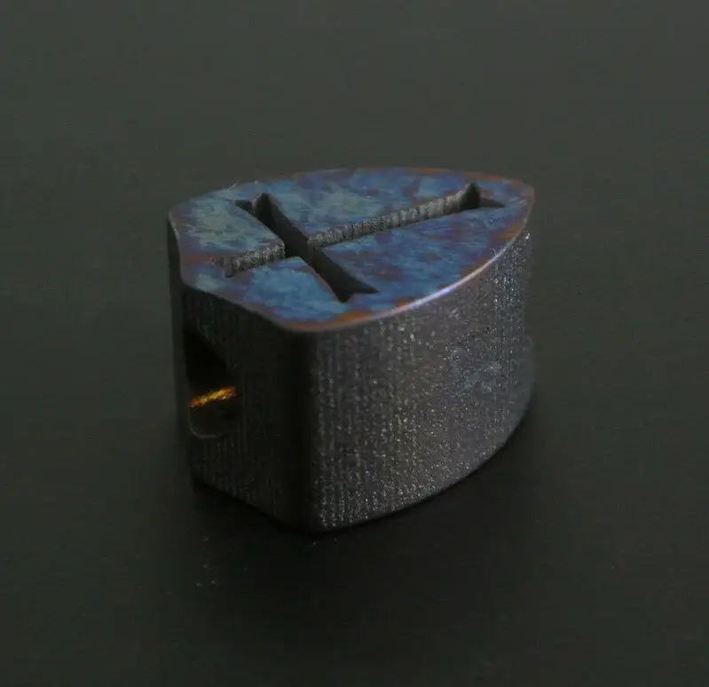 TC4 Титановый Крест металлические бусины ручной работы нож инструмент парашютный