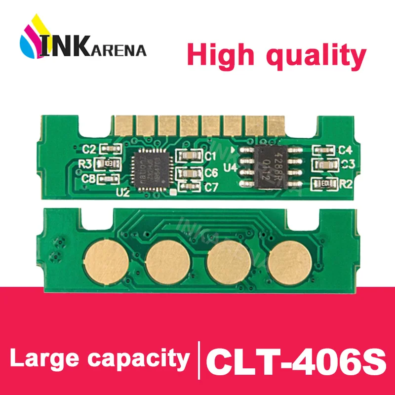 INKARENA CLT 406S 406 clt k406s чипованный картридж тонер для samsung CLP 360 365 C410W C460W C460FW CLX 3305 clx 3305fw