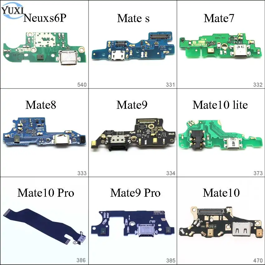 YuXi 1 шт. usb зарядный порт док разъем плата для зарядки гибкий кабель huawei mate S 7 8 9 10 Lite