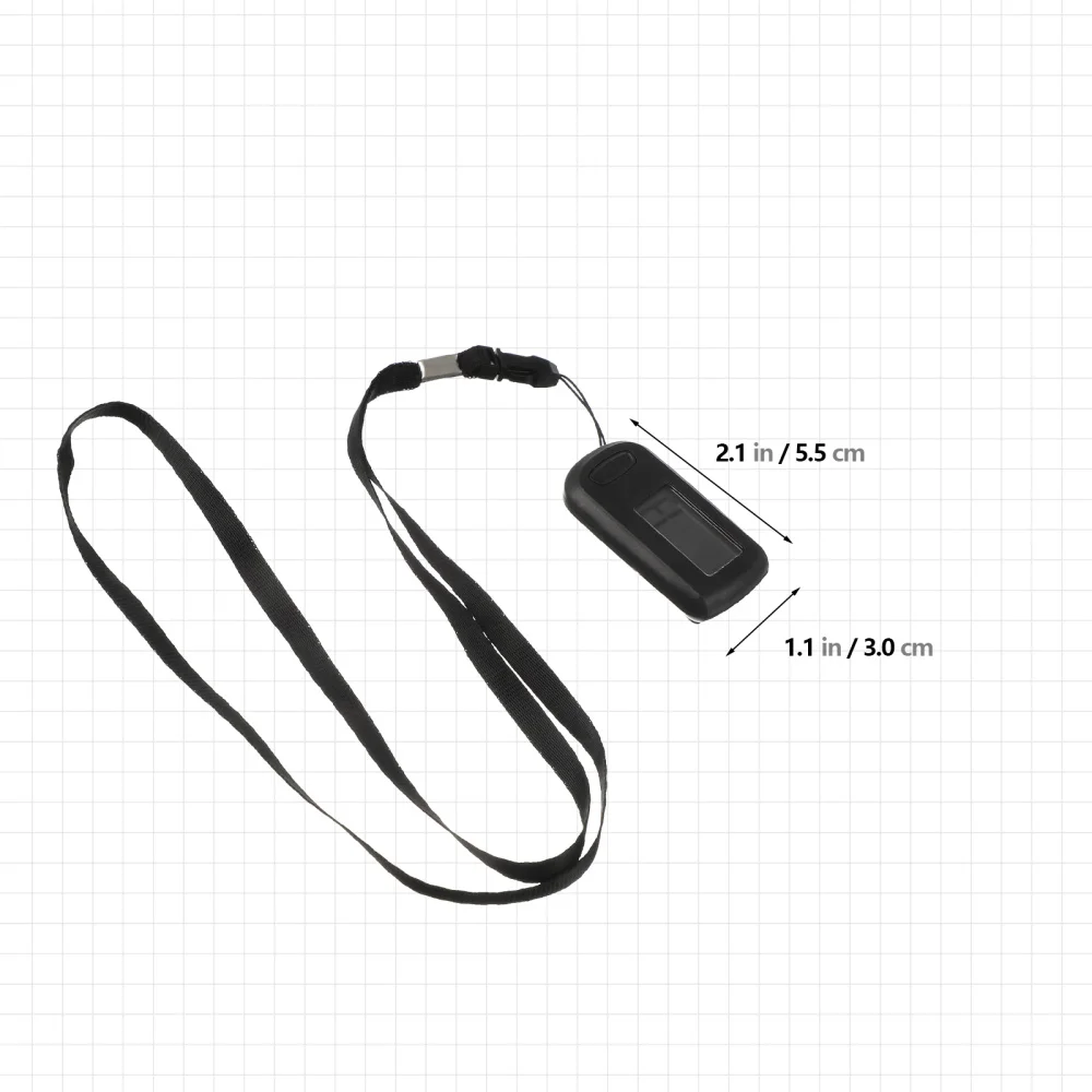 

1pc Practical Useful Pedometer Electronic Sports Pedometer Back Splint Pedometer