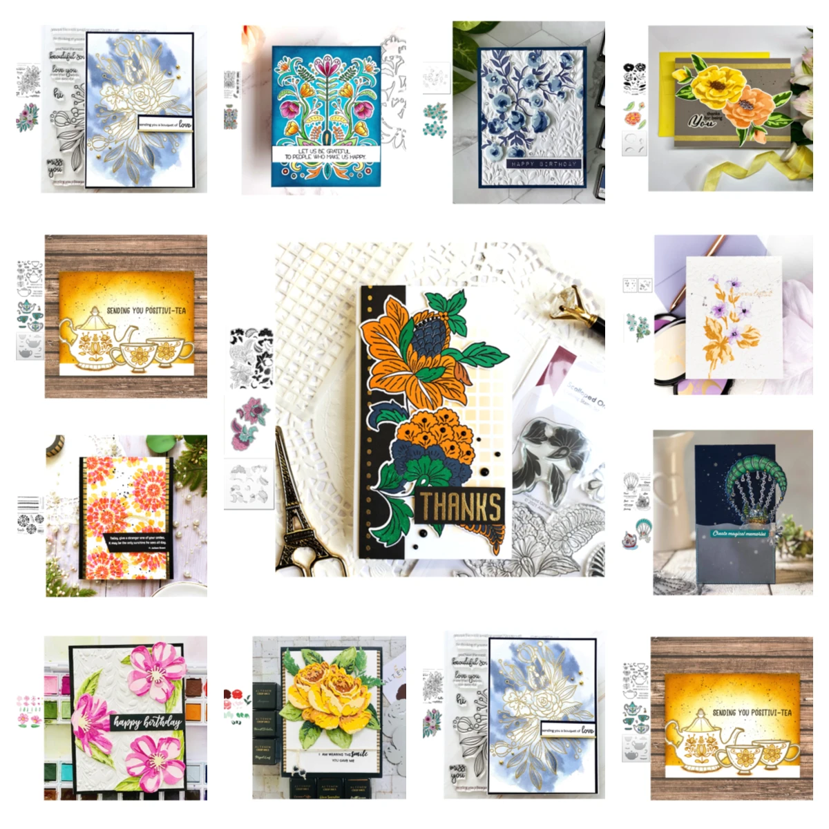 

Teacup Love Vase Plants Series of Metal Cutting Dies Stencils for DIY Scrapbooking Album Stamp Make Paper Card Embossing New Die