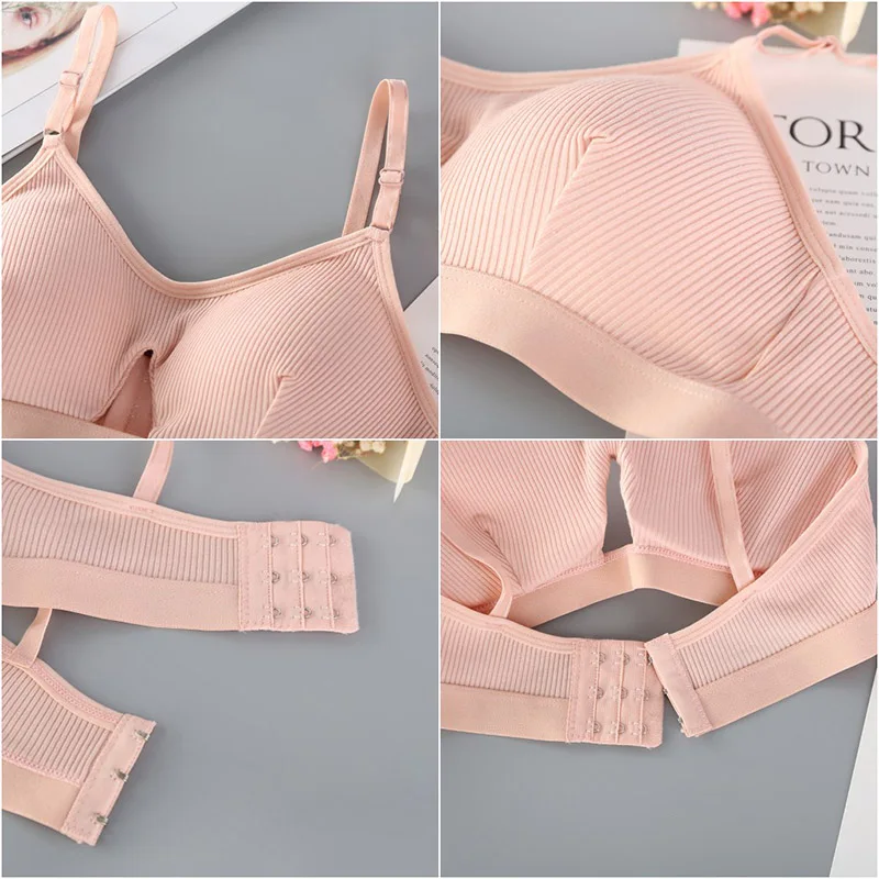 

Sexy Bras Women Push Up Lingerie Seamless Hollow Bra Bralette Wire Free Brassiere Female Underwear Intimates