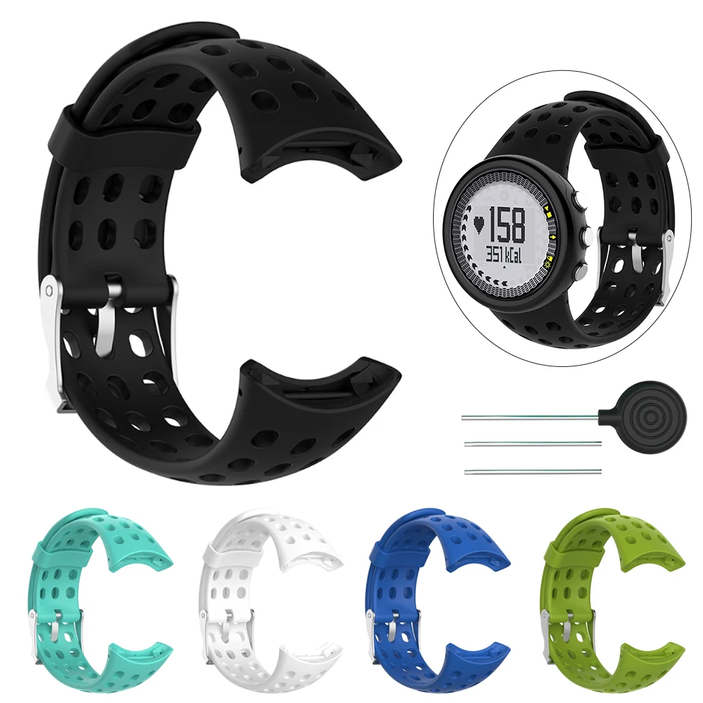 Ремешок на запястье для Suunto QUEST M1 M2 M4 M5 Series Watch Baro спортивные Смарт часы мягкий
