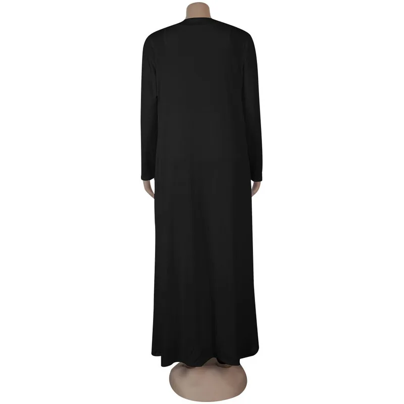 

Casual 3 Piece Matching Set Women Festival Clothing Ribbed Slim Fit Top And Skinny Legging And Maxi Open Stitch Sexy Sweatsuits