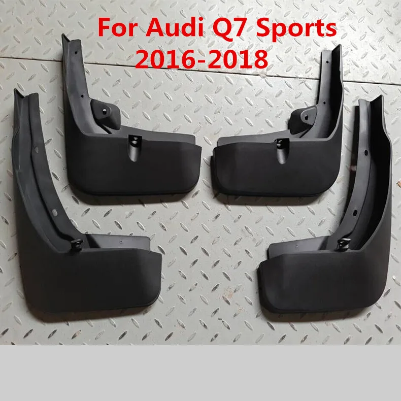 Q7 Sport 2016-2018 Автомобильные Брызговики для Audi Q7 2005- Брызговики крыло брызговиков - Цвет: Q7 Sport 2016-2018