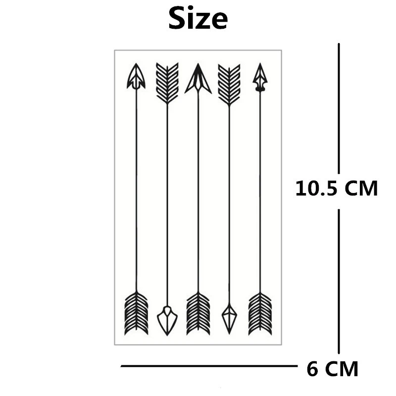 Временные водонепроницаемые тату-наклейки с поворотным слоем | Красота и