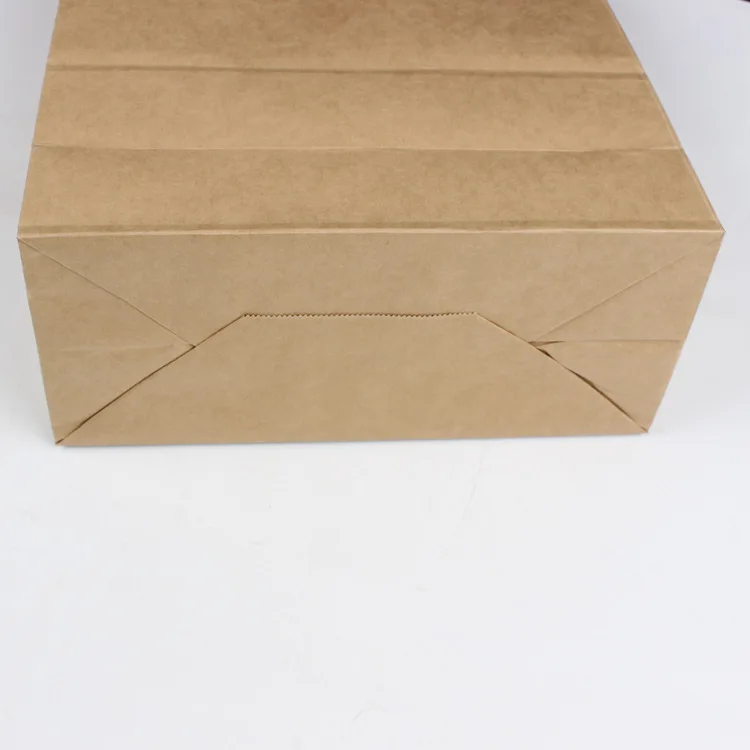 

10Pcs 21x15x8cm Colorful Festival Gift Kraft Bag Shopping Wedding Bag DIY Multifunction Recyclable Kraft Paper Bag with Handles