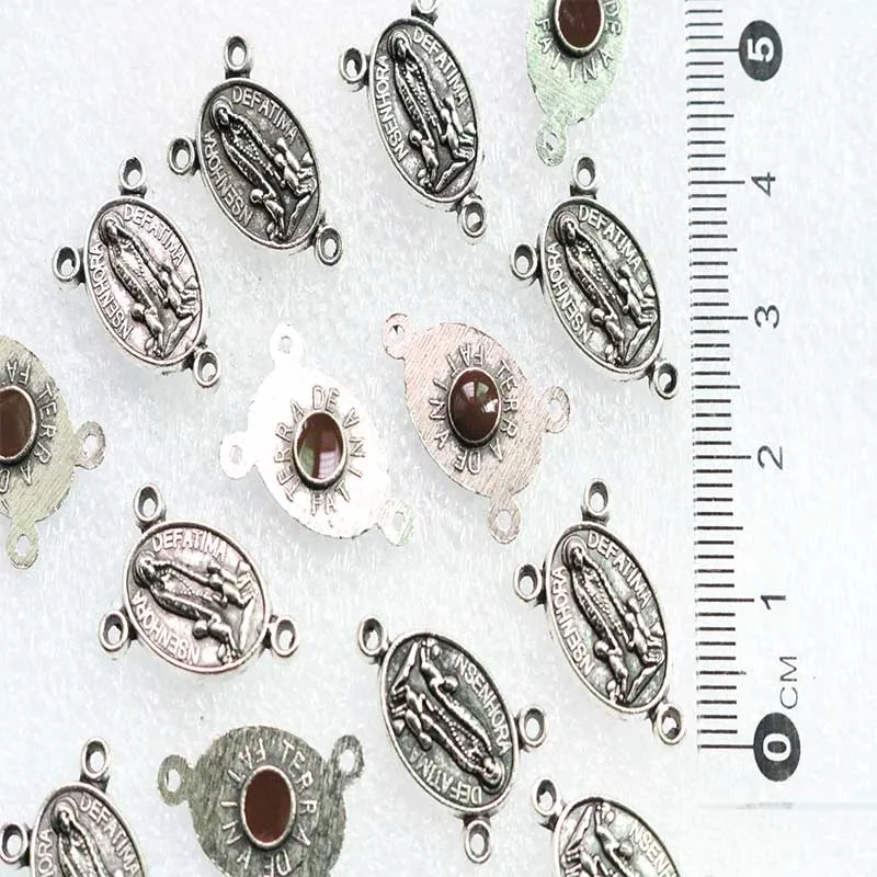 Браслет с розовыми розами золотой фатифа Дева Мария Фатима из Розария сделай