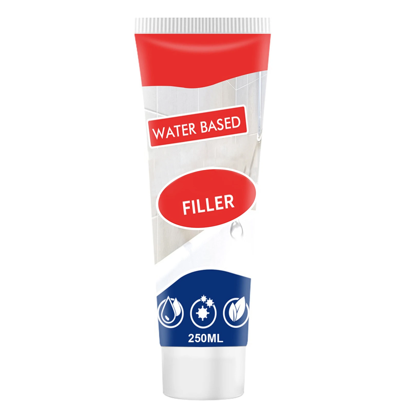 

Wall Floor Agent Waterproof Title Gap Cream Easy to Use Fast Drying Heat Resistance MS Polymer Safe Home Renovation