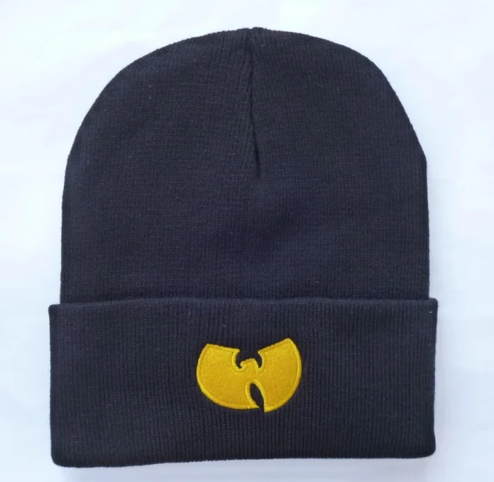 3 цвета женская шапка с WU TANG CLAN теплые зимние шапки для мужчин и женщин вязаная