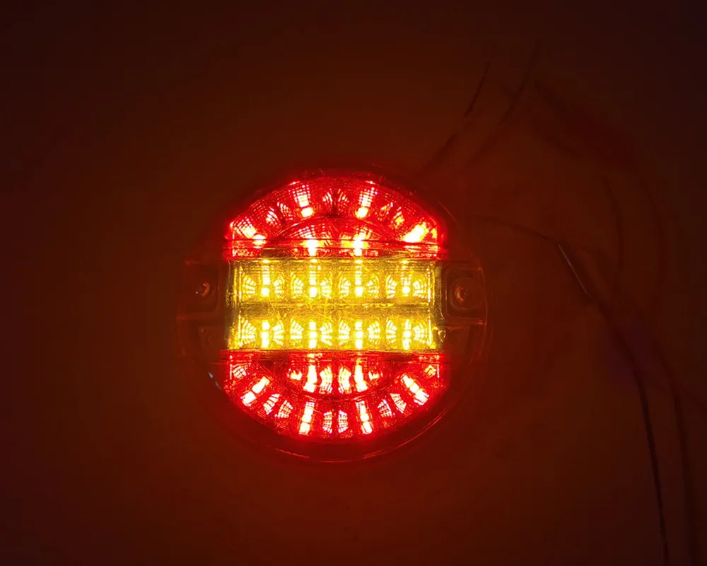 2x5 5 дюймов Emark 140 мм 20 LED трейлер грузовик стоп задние фонари Янтарный сигнал